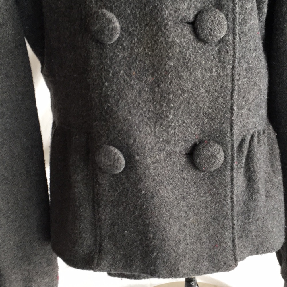 Gap kids wool blend girls coat sz10-11 yrs - Picture 3 of 8
